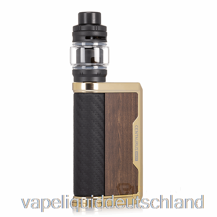 Lost Vape Centaurus Q200 Starter Kit [Centaurus Tank] Gold Teakholz Vape Liquid